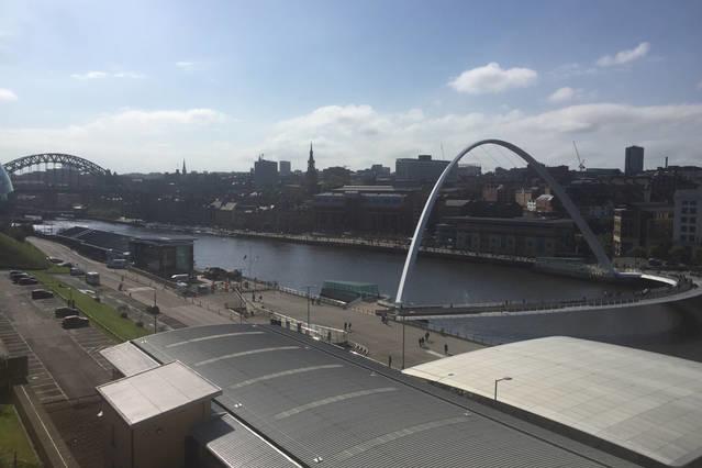Stunning With Amazing Views Lägenhet Newcastle-upon-Tyne Exteriör bild