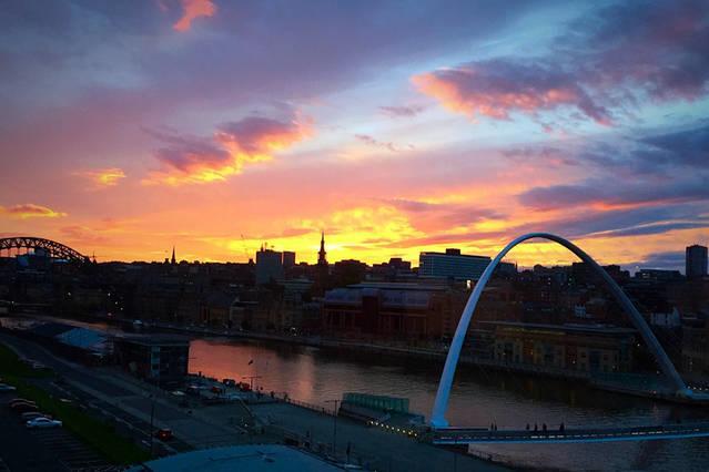 Stunning With Amazing Views Lägenhet Newcastle-upon-Tyne Exteriör bild